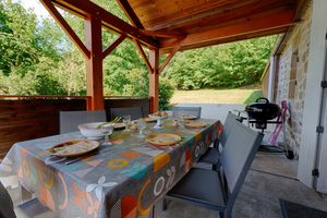 barbecue sur la terrasse